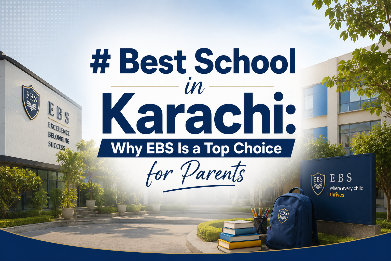 Best School in Karachi: Why EBS Is a Top Choice for Parents